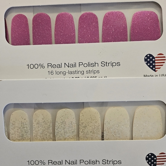 Color Street Nail Polish Strips -Retired 2 Set Bundle - Over the Moon & Showtime - Picture 2 of 3